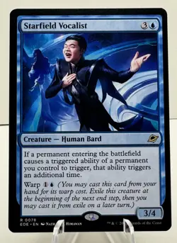 Starfield Vocalist X4 Playset 0078: Magic the Gathering(mtg) - Image 1