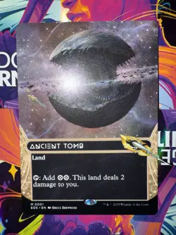Magic MTG Ancient Tomb (0001) (Borderless) Edge of Eternities Regular - Image 1