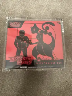 Pokemon Center Elite Trainer Box Destined Rivals Mint With Acrylic Case Box - Image 2