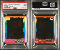 2004 POKEMON ADVANCED REGIROCK ACTION CARDS LENTICULAR • PSA 9 - POP 1 - Image 1