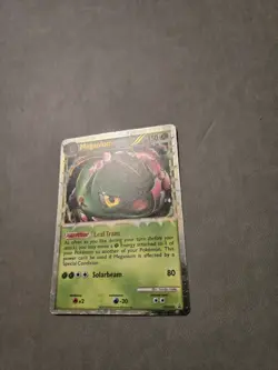 Pokemon Meganium Prime HGSS08 Black Star Promo Holo - Image 3