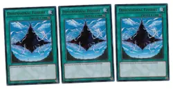 3x Dimensional Fissure - (DUSA-EN060 - 1st Ed - Ultra Rare) - NM - Yugioh - Image 1