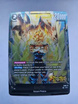 Vegito FS09-16 Dragon Ball Legends Card - Image 1