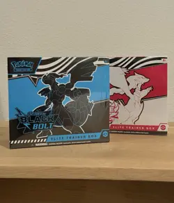 Pokemon Black Bolt and White Flare Elite Trainer Box ETB Set of 2 *Ships Today* - Image 1