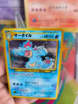 Pokemon Karte Card Impergator Feraligatr Neo Genesis 2000 Holo Wotc japanese NM - Image 4