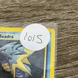 Unlimited Pokemon SEADRA Card NEO GENESIS Set 48/111 UNCOMMON - Image 4