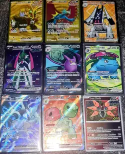 Lot Of 9 Card Pokemon ex Cards Special Ones - Image 1
