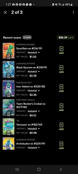 Lot Of 9 Card Pokemon ex Cards Special Ones - Image 2