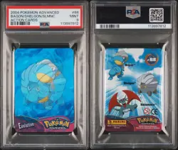 2004 POKEMON ADVANCED BAGON/SHELGON/SLMNC ACTION CARD LENTICULAR • PSA 9 - POP 3 - Image 1