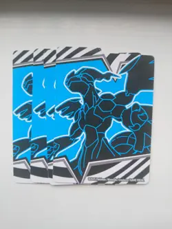 Pokemon Black Bolt Zekrom 4 Card Dividers From Elite Trainer Box ETB - Image 1