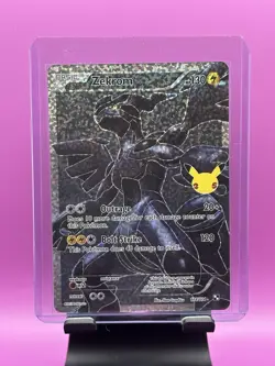 Clean NM Zekrom 114/114 Celebrations 25th Anniversary Holo Foil Pokemon Card TCG - Image 1