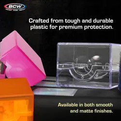 X2 BCW Card Deck Boxes Spectrum Prism Cases Pokemon Storage Viridian Green DEAL - Image 5