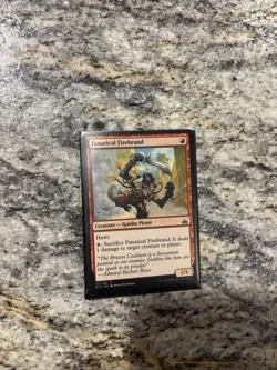 x4 Fanatical Firebrand FDN Foundations MTG 195 COMMON M/NM 4x - Image 1