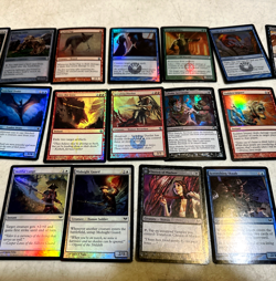 Vintage Magic The Gathering MTG Foil Lot Of (17) 2009-2012 Excellent Conditions - Image 1