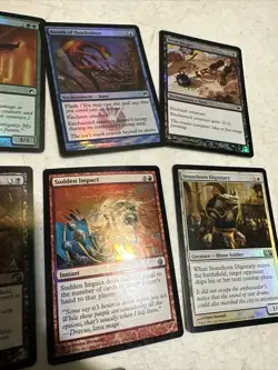 Vintage Magic The Gathering MTG Foil Lot Of (17) 2009-2012 Excellent Conditions - Image 5