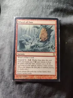 MTG Wheel of Fate Time Spiral 187/301 Regular Rare - Image 1