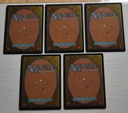 MTG Lot 5x Sibilant Spirit Blue Rare Spirit Creature - Image 3