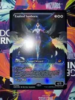 Magic MTG Exalted Sunborn (Showcase) (Foil) - Edge of Eternities #0358 - Image 1
