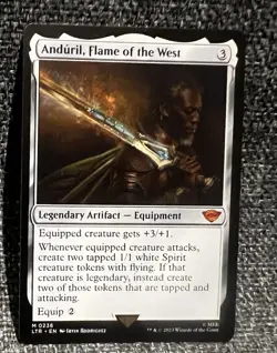 MTG | Anduril, Flame Of The West - LOTR - Image 1