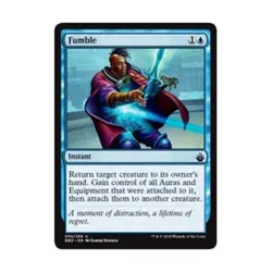 WOTC MtG Battlebond Fumble (U) (Foil) EX - Image 1