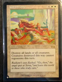 Catastrophe - The List (Urza's Saga) (MTG) - Image 1