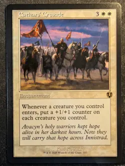 Cathars' Crusade - Retro - Innistrad Remastered (MTG) - Image 1