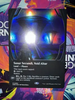 Magic MTG *FOIL* Susur Secundi, Void Altar (Borderless) Edge of Eternities #0284 - Image 1