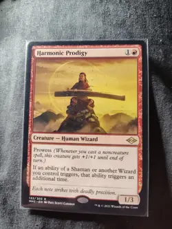 Harmonic Prodigy MTG Modern Horizons 2 Rare NM x1 - Magic Card - Image 1