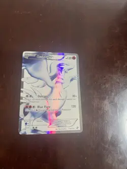 Pokemon TCG Black & White Reshiram Full Art 113/114 NM/LP - Image 1