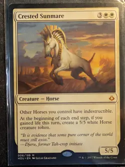 Crested Sunmare - Hour of Devastation (MTG) - Image 1