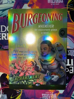 Magic MTG - Burgeoning - FOIL Showcase Mythic #0126 - Edge of Eternities - Image 1