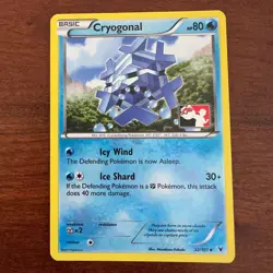 Cryogonal 32/101 Uncommon Reverse Holo Pokemon League Promo Pokemon Card - Image 1