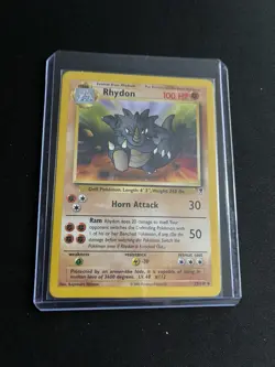 Rhydon 35/110 MINT/NM Non Holo Rare Legendary Collection Pokemon Vintage WOTC - Image 4