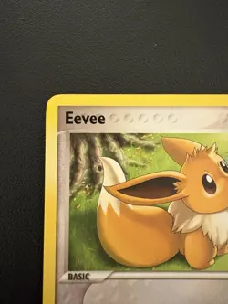 Eevee Pokemon TCG Pop Series 3 13/17 Moderately Played Nonholo LP/MP - Image 5
