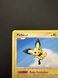 Pichu 011/017 Pop Series 9 Regular Lightly Played Pokemon TCG - Image 5