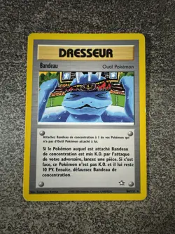 BANDEAU RARE - POKEMON 86/111 NEO GENESIS EDITION 2 FR - Image 1