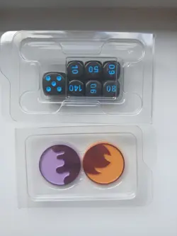 Black Bolt Damage Dice + Condition Counters Pokemon TCG Brand New Sealed - Image 1