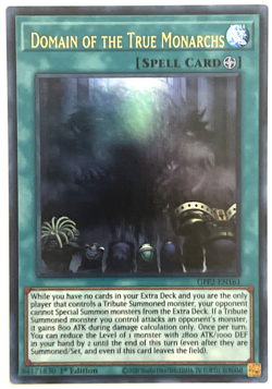 YuGiOh! - Domain of the True Monarchs - GFP2-EN161 - 1st Edition - Ultra Rare - Image 1
