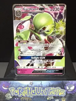 Pokemon Card Gardevoir GX 93/147 Burning Shadows Half Art Ultra Rare Holo LP - Image 1