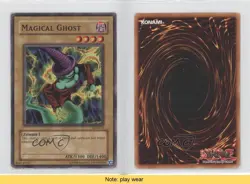 Magical Ghost Unlimited YuGiOh Starter Deck Yugi #SDY-025 2002 READ 0u3 - Image 3