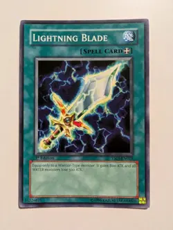 Yu-Gi-Oh! Lighting Blade Common Card YSDJ-EN023 NM - Image 1