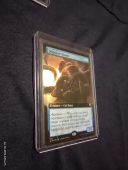 Displacer Kitten Foil Extended Art NM Mtg Magic The Gathering Baldur’s Gate Dnd - Image 1