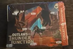 MTG Outlaws of Thunder Junction Collector Booster Box Sealed Magic The Gathering - Image 1