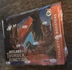 MTG Outlaws of Thunder Junction Collector Booster Box Sealed Magic The Gathering - Image 2