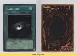 Dark Hole Unlimited YuGiOh Starter Deck Yugi #SDY-022 2002 READ 2u3 - Image 3