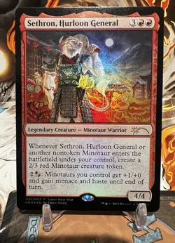 MTG | Sethron, Hurloon General (2021 Lunar New Year FOIL) - Image 1