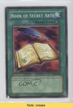 Book of Secret Arts Unlimited YuGiOh Starter Deck Yugi #SDY-021 2002 READ 2u3 - Image 1