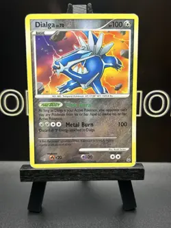 Dialga - 6/127 - Holo Rare Reverse Holo Platinum Base Set Pokemon TCG - MP - Image 2