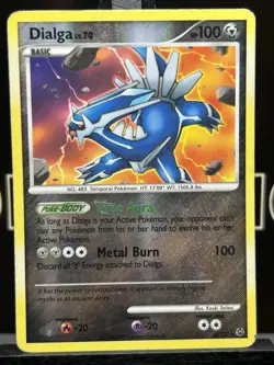 Dialga - 6/127 - Holo Rare Reverse Holo Platinum Base Set Pokemon TCG - MP - Image 3