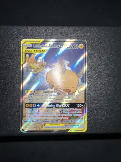 Unified Minds Raichu Alolan Raichu GX 221/236 Alt Art Pokemon TCG - Image 1